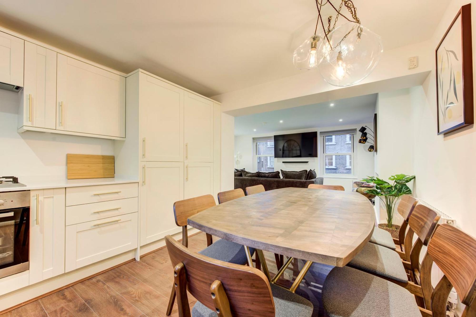 Prime Location Marylebone 4 Bed Designer Flat Appartamento *
